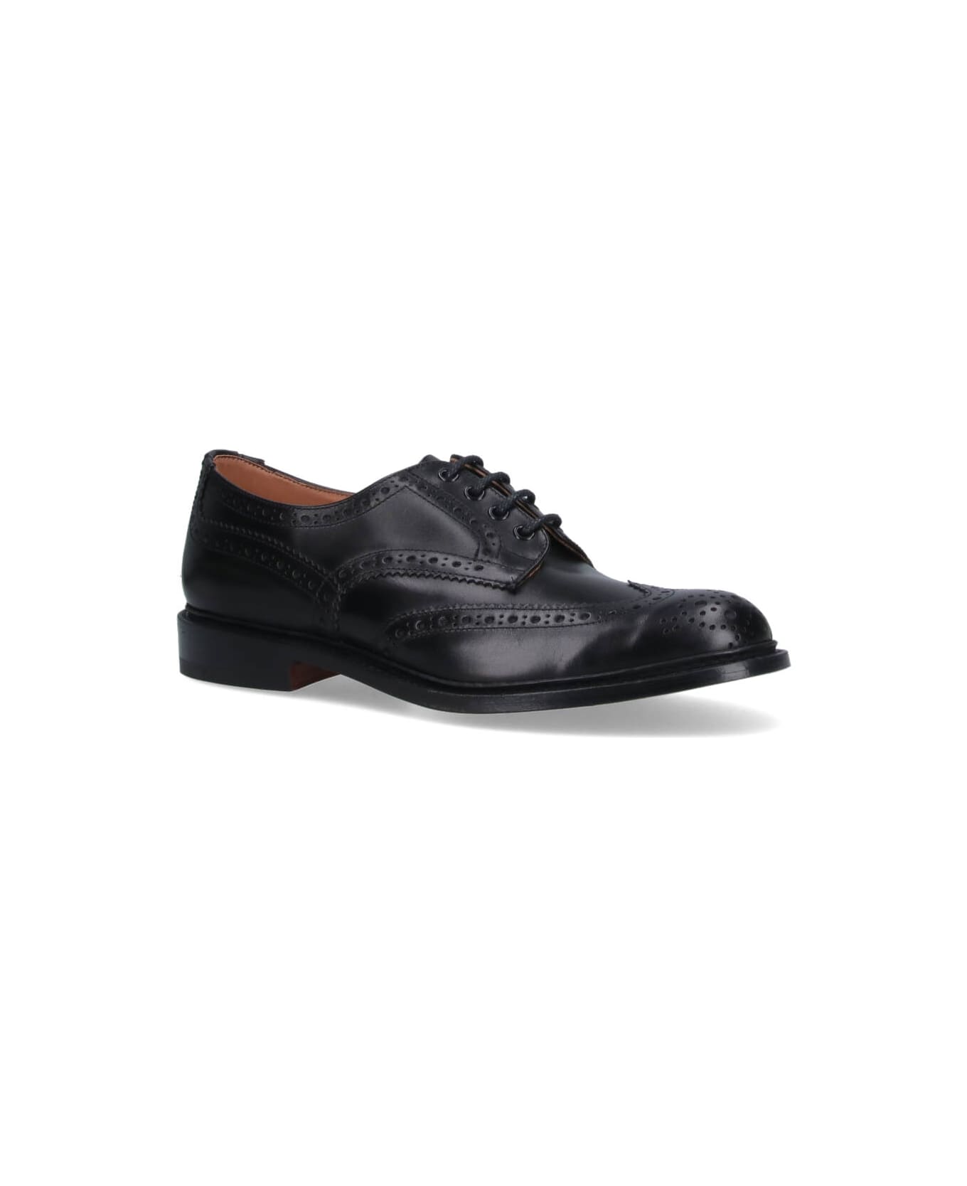 Tricker
s 
bourton
 Derby Shoes - Black  