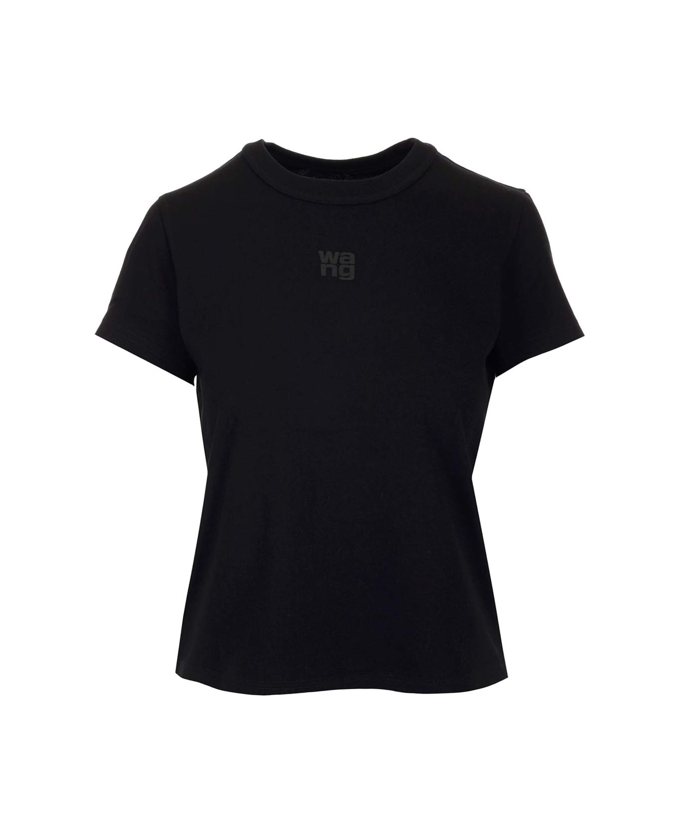 T by Alexander Wang Short Sleeve T-shirt - BLACK