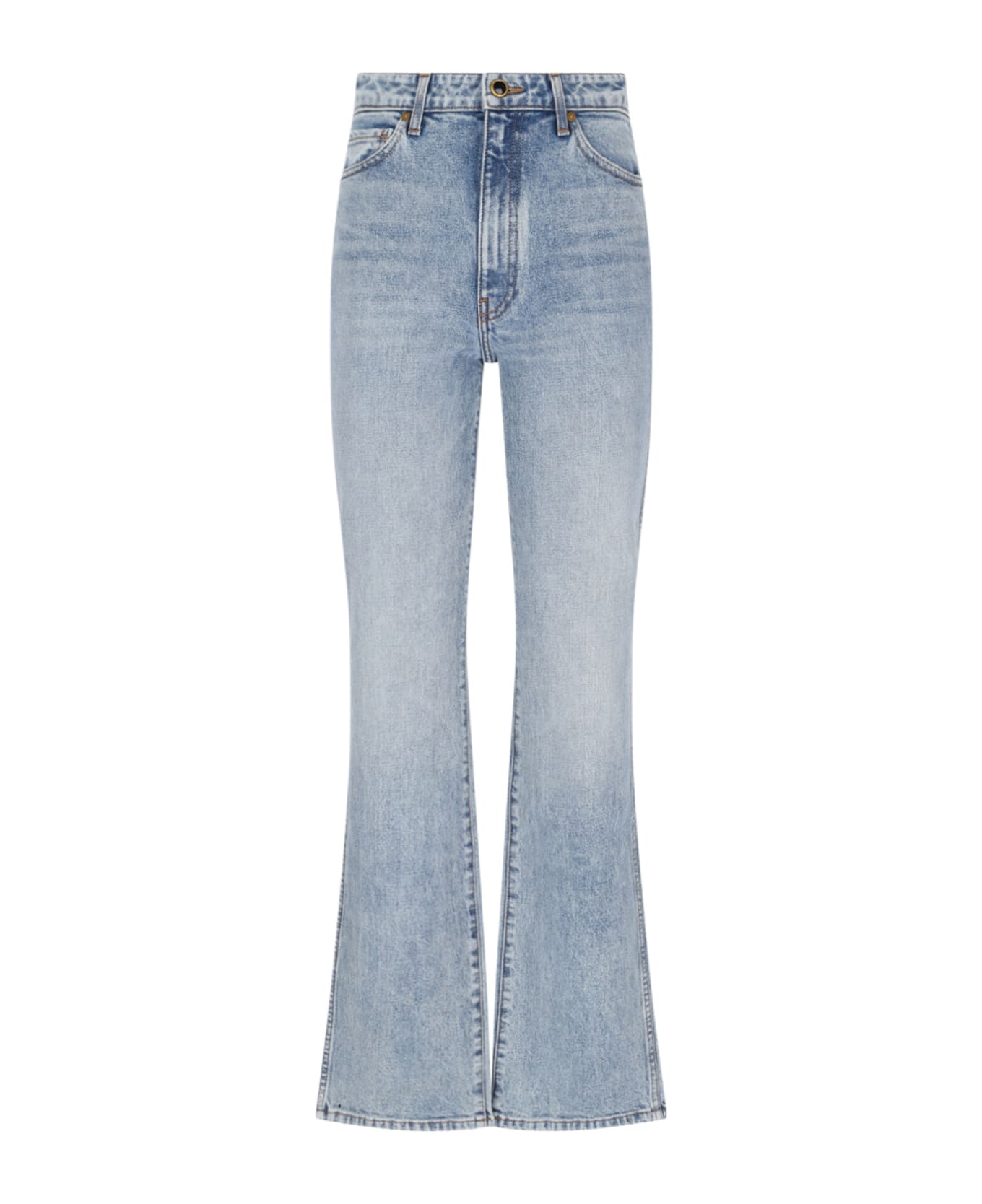 Khaite Danielle Stretch Jeans - Light Blue