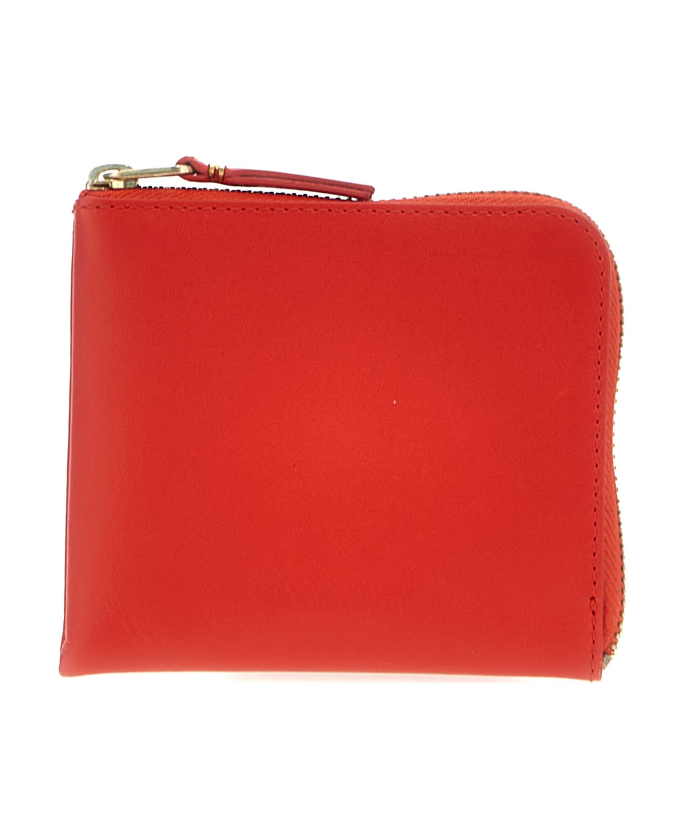 Comme des Garçons Wallet 'classic Leather Line' Wallet - Orange