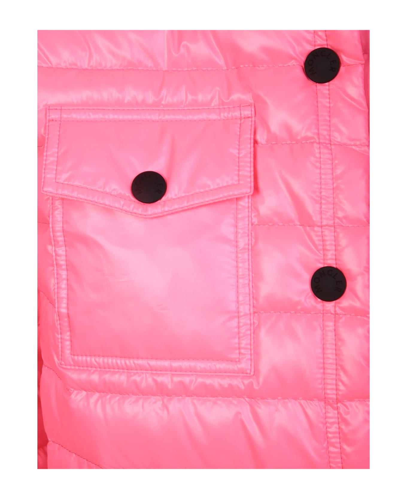 Moncler Grenoble Grenoble Logo Padded Jacket - Pink ダウンジャケット