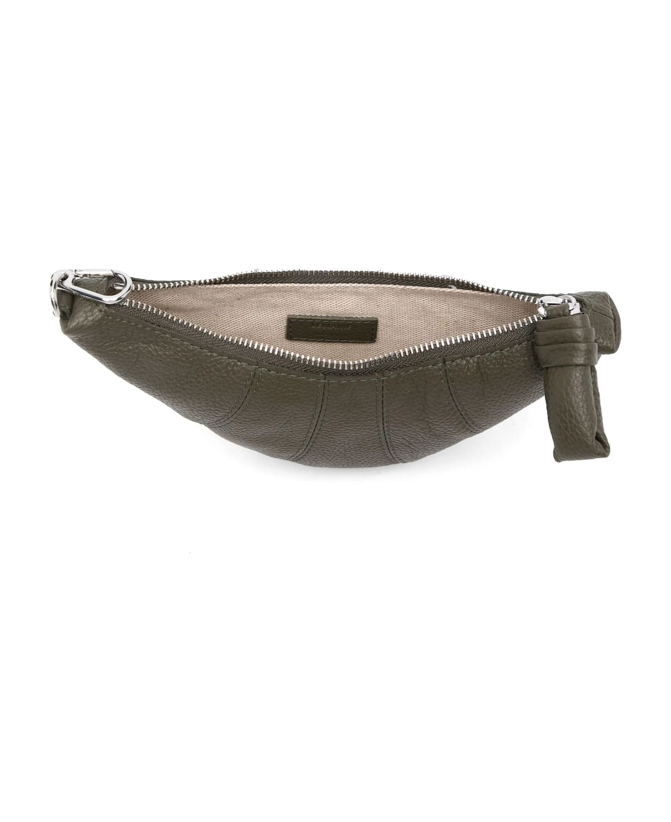 Lemaire Crossbody Croissant - Dark Moss