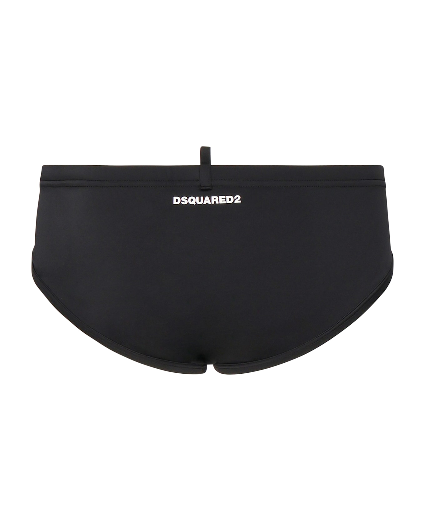 Dsquared2 Swimsuit With Logo - Black