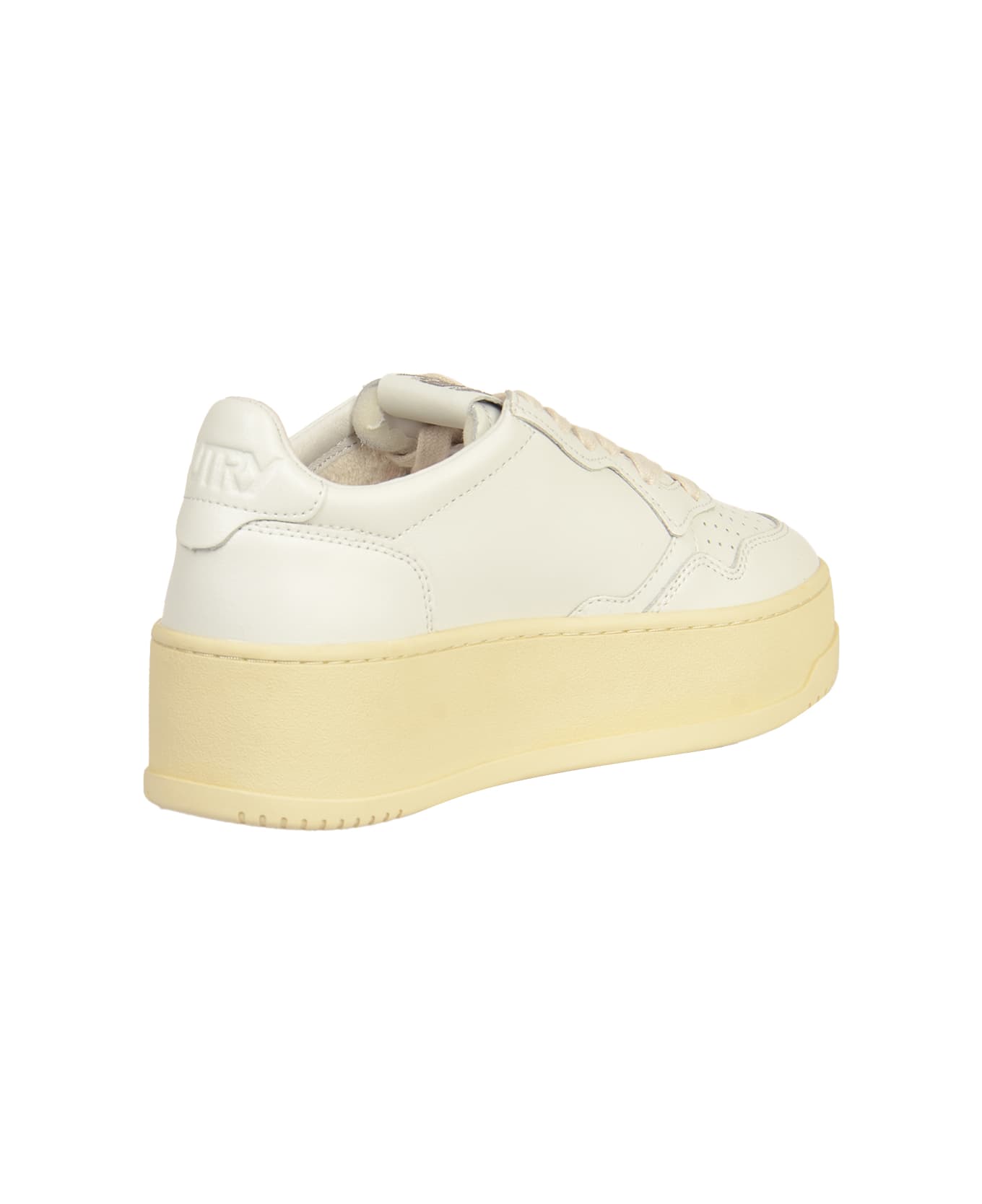 Autry Platform Low Sneakers - White