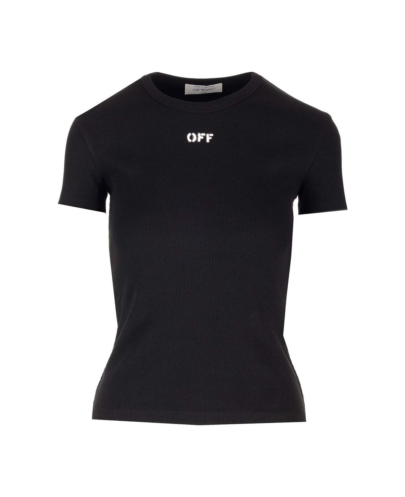 Off-White Off Logo T-shirt - Black