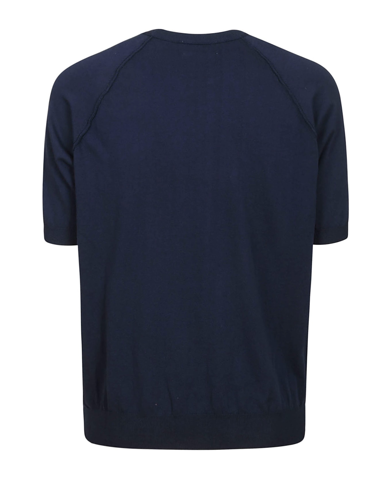 Atomo Factory T-shirt Cotone Crepe - Blue Dark