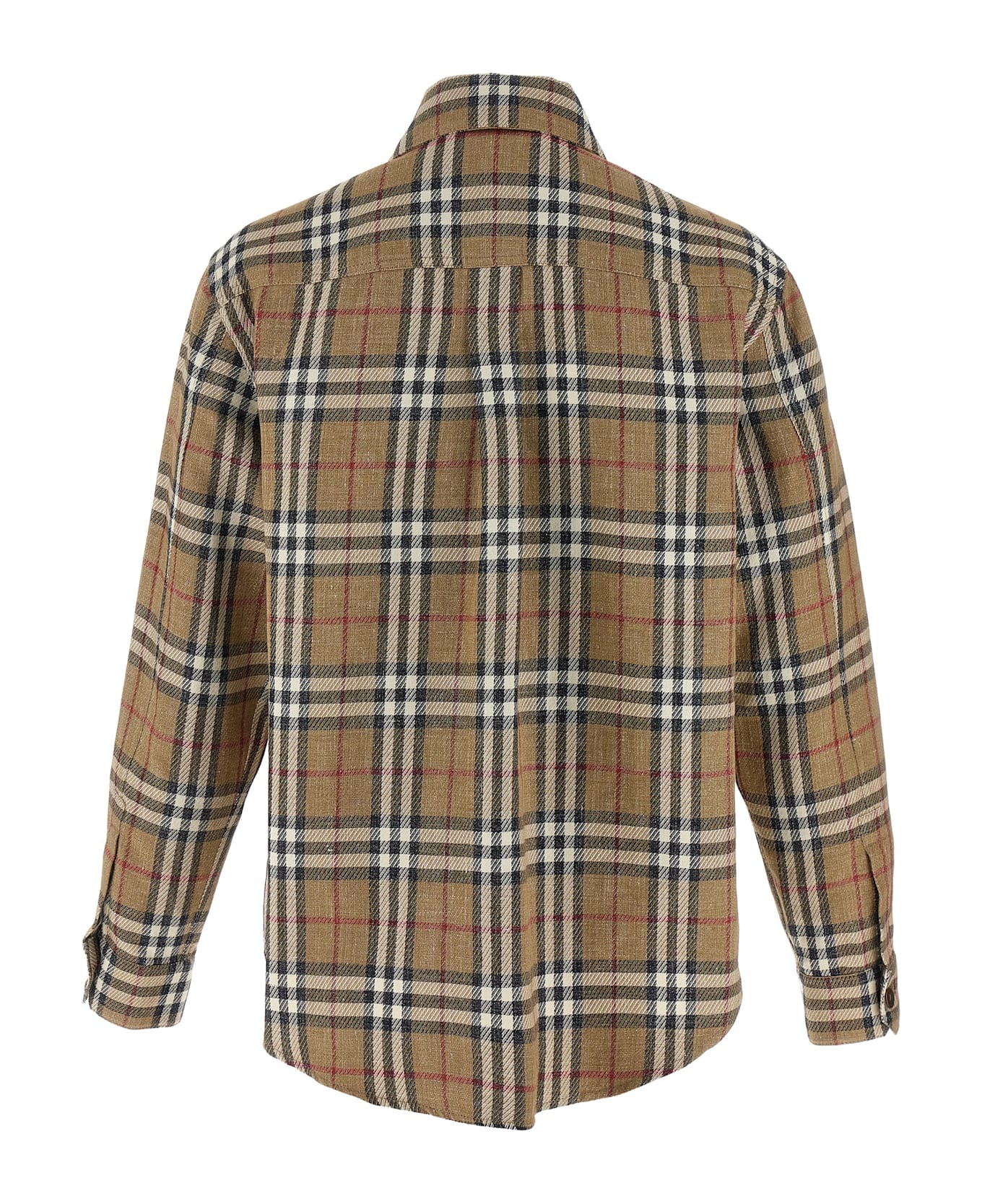 Burberry Double Face Shirt - Multicolor