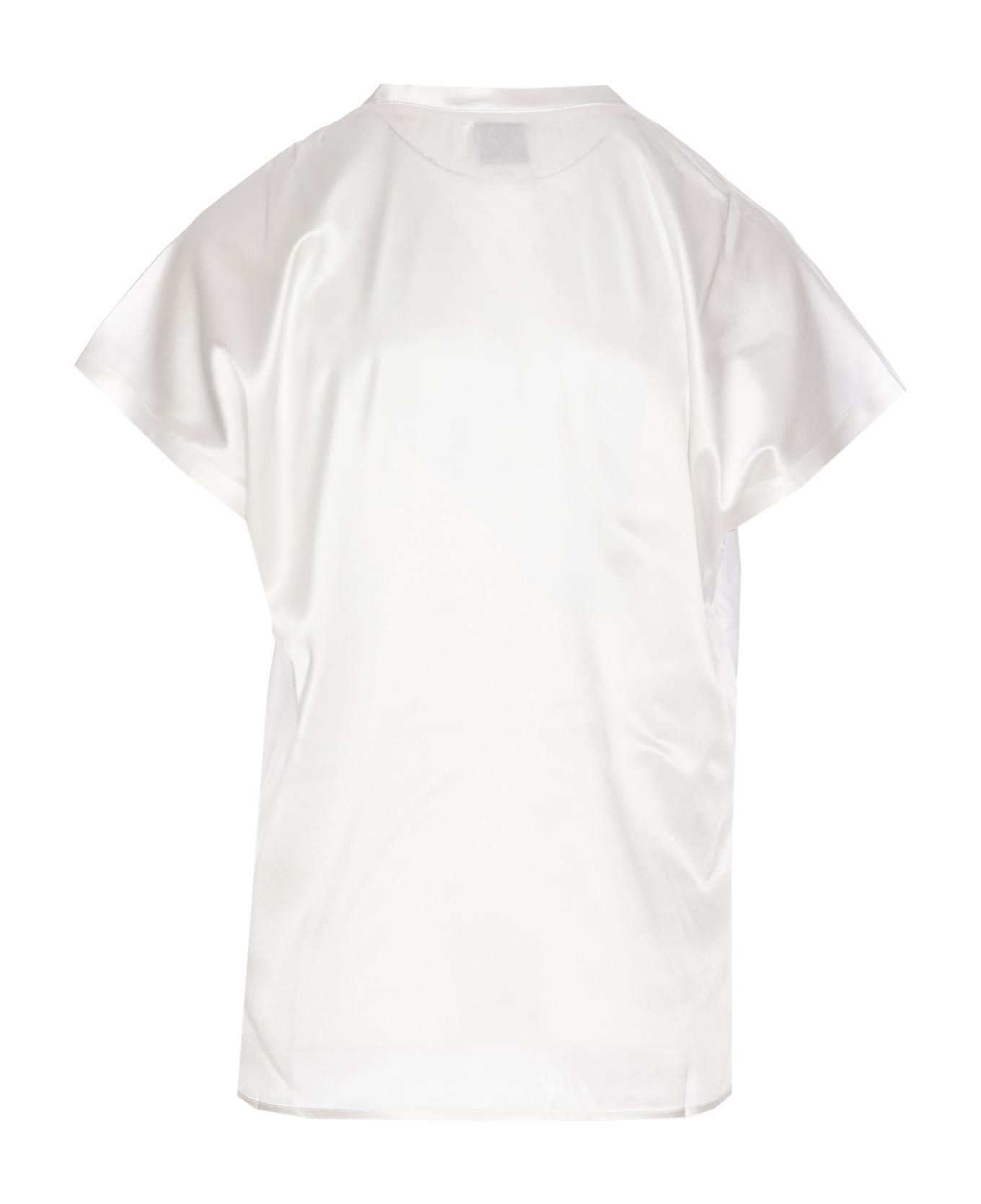Pinko Farida Silk Blouse - White