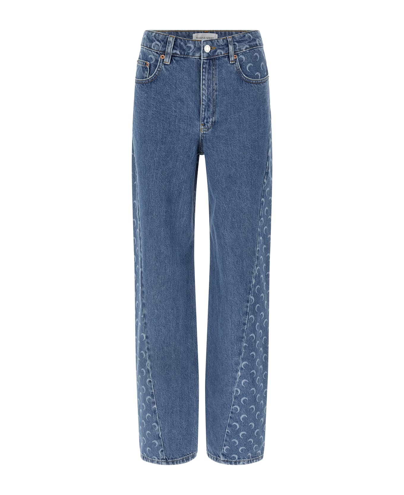 Marine Serre 
moon
 Jeans - Light Blue