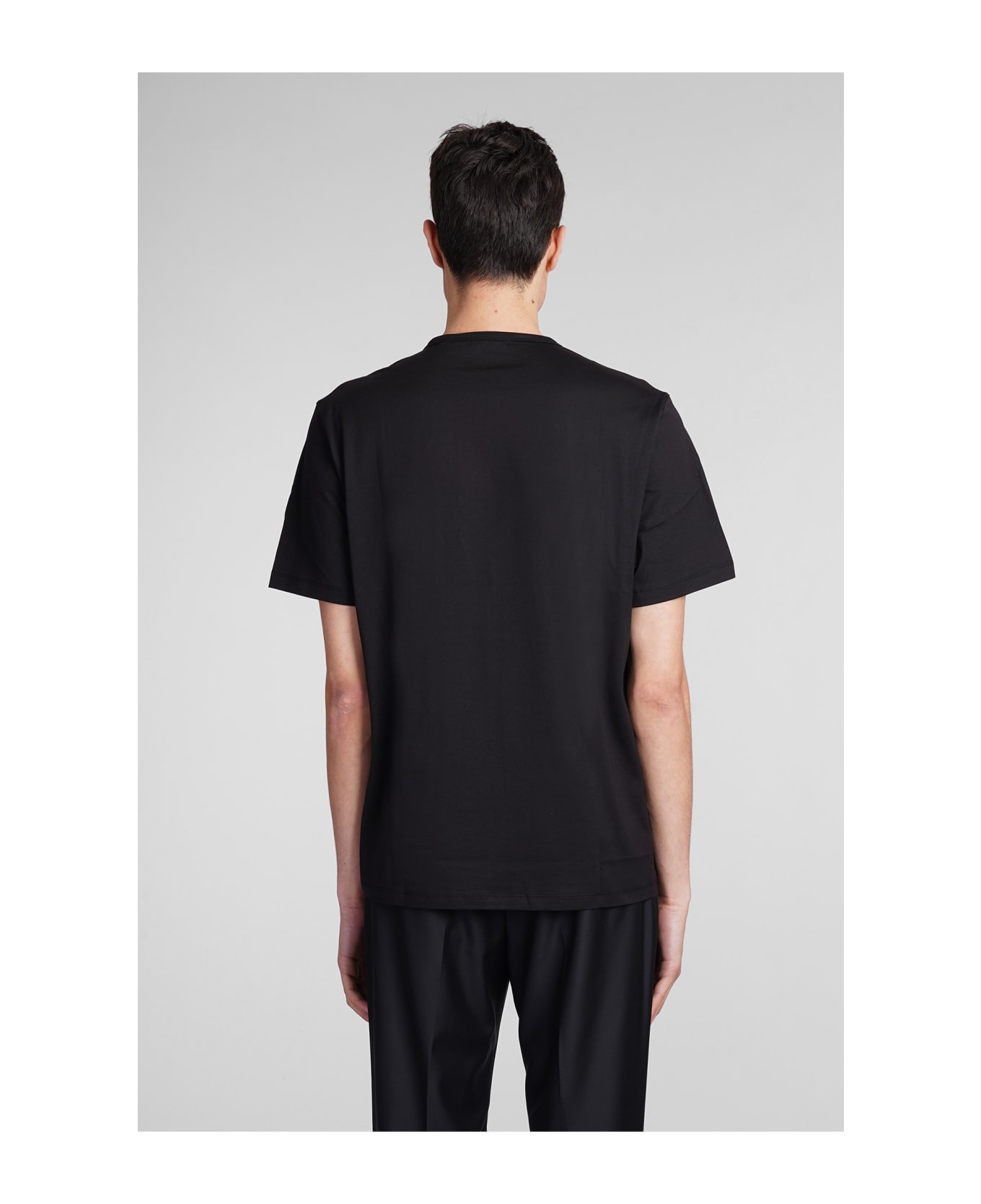 Theory T-shirt In Black Cotton - black