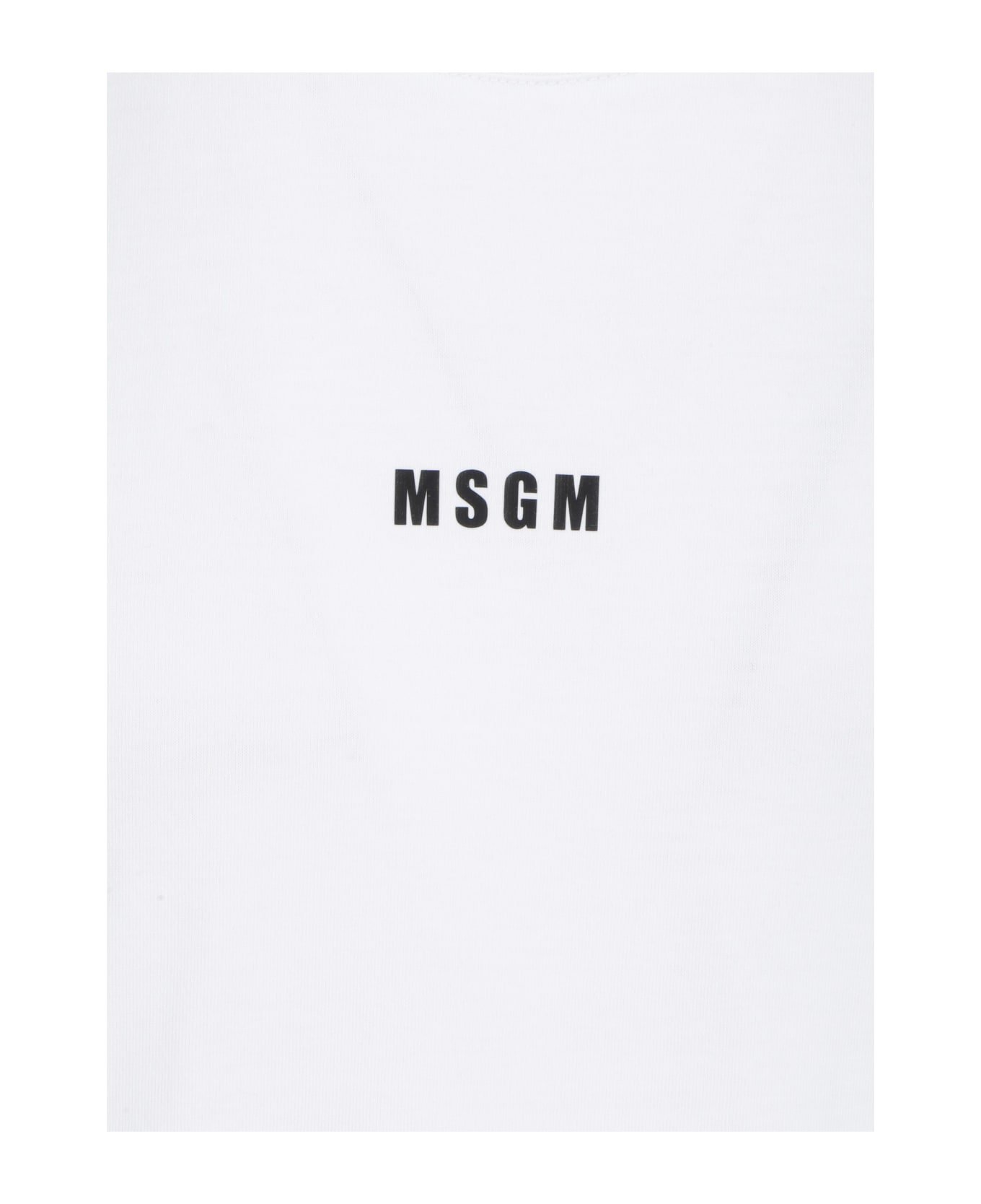 MSGM T-shirt - WHITE シャツ