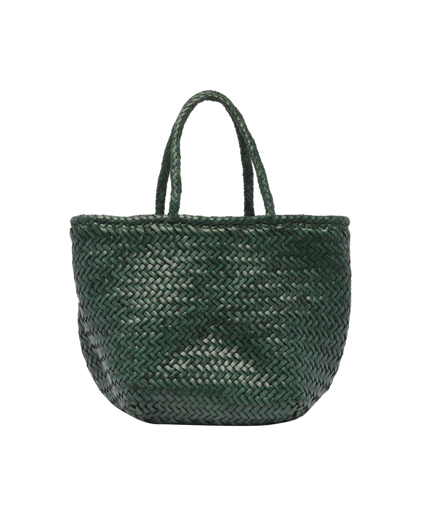 Dragon Diffusion Small Grace Basket Bag - Green
