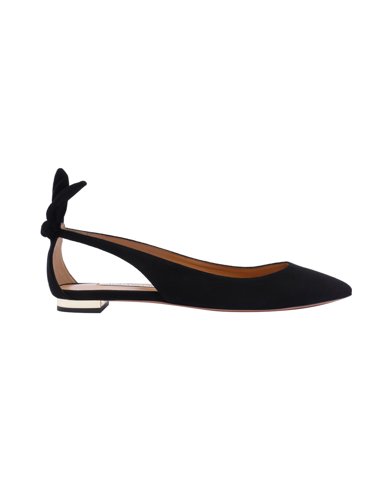 Aquazzura Bow Tie Ballets - Black