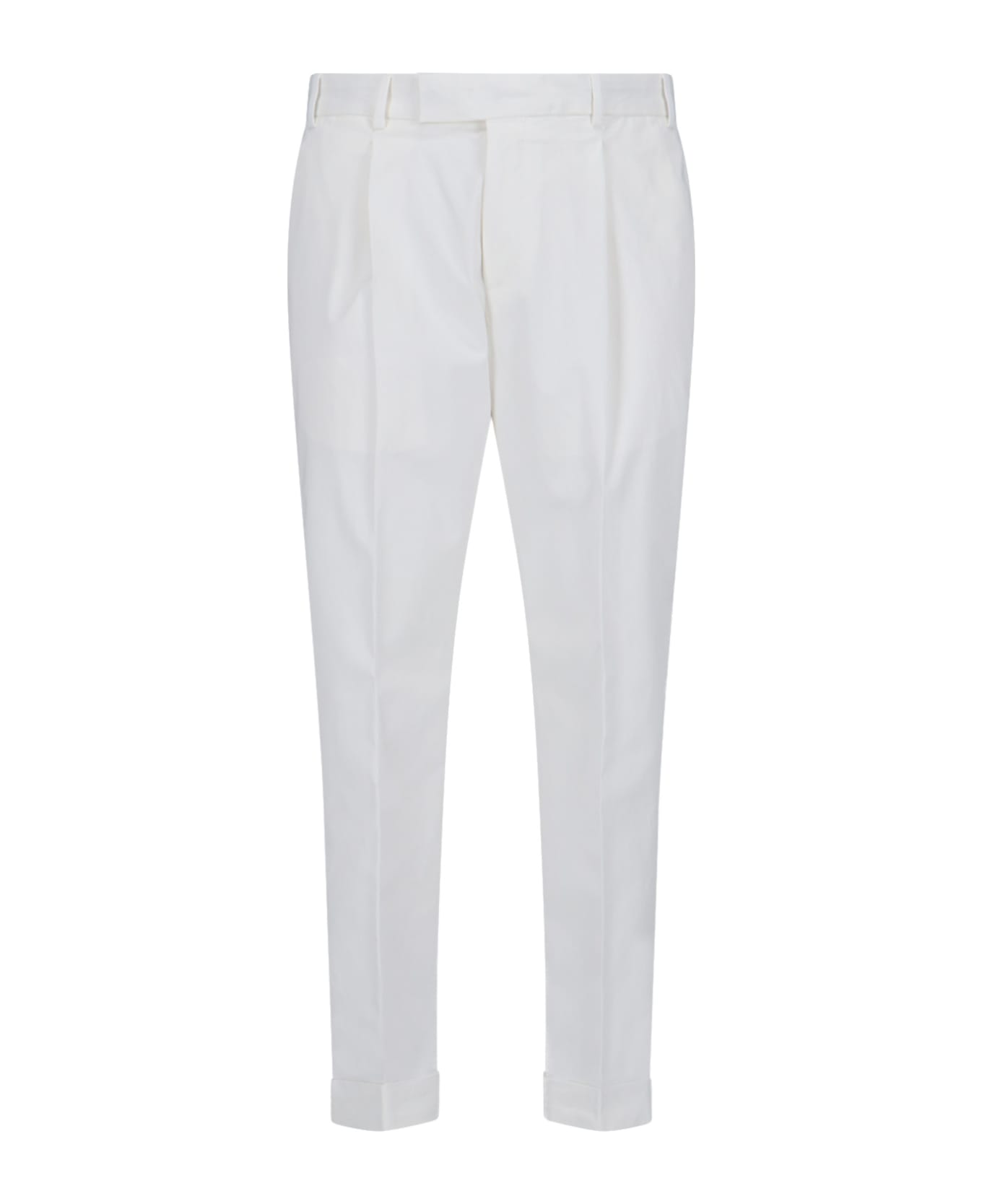 PT01 Slim Trousers - White