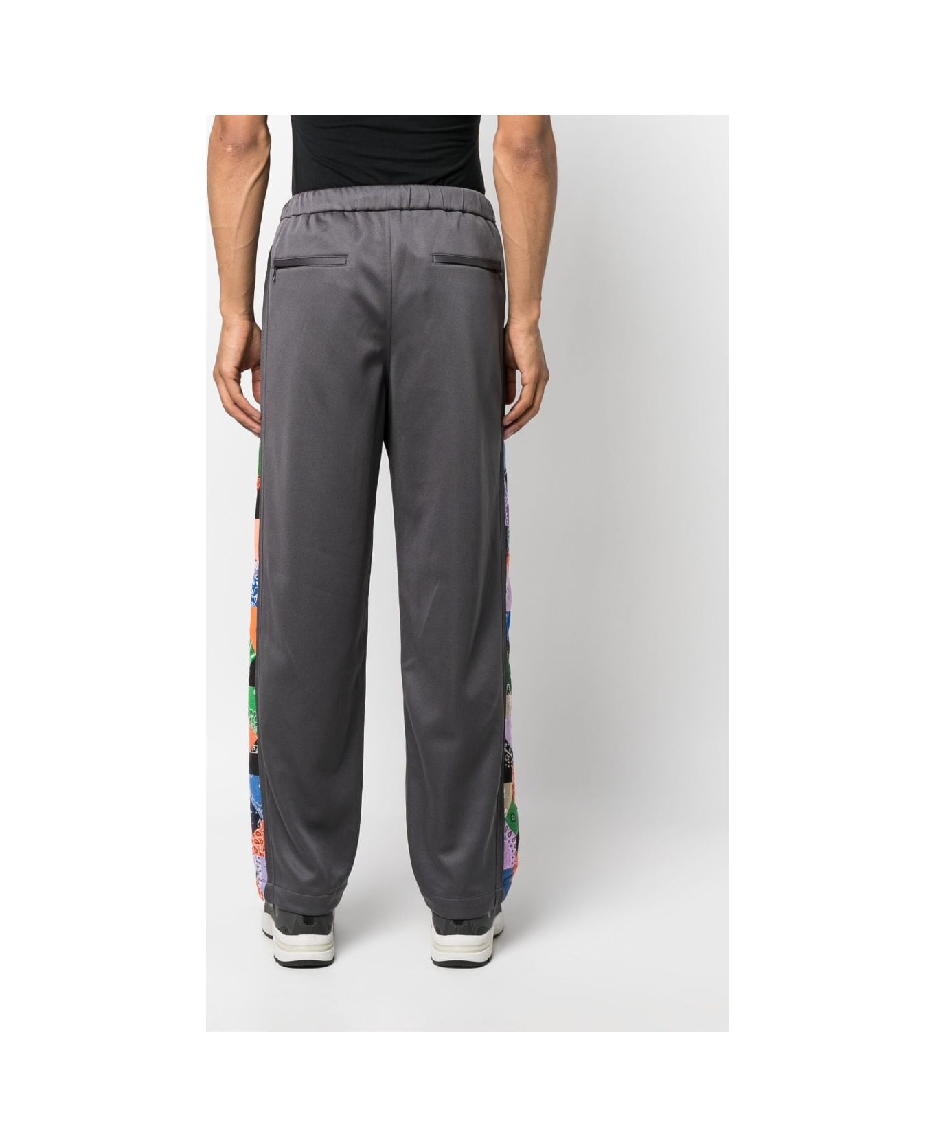 Children of the Discordance Printed Bandana Trousers - Grey