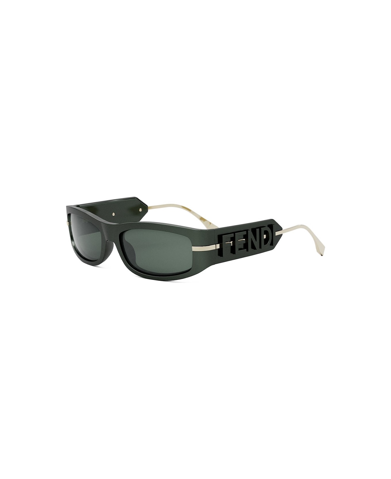 Fendi Eyewear Sunglasses - Verde/Verde