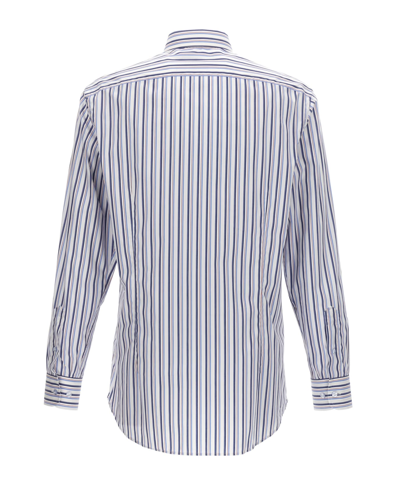Tシャツ・カットソー ETRO FW24 Logo embroidery shirt (MRIB000299TR556 S8452) ETRO logo-embroidered Cotton T-shirt | White | FARFETCH