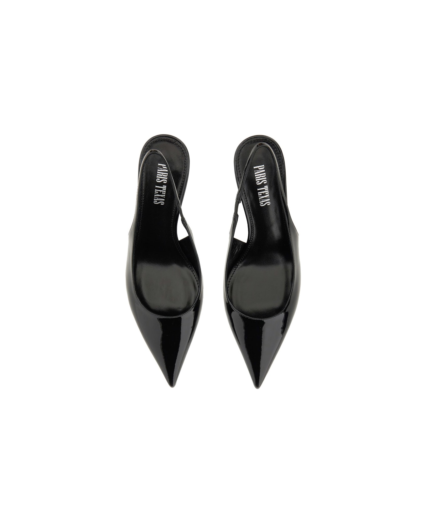 Paris Texas Slingback "lidia" - BLACK