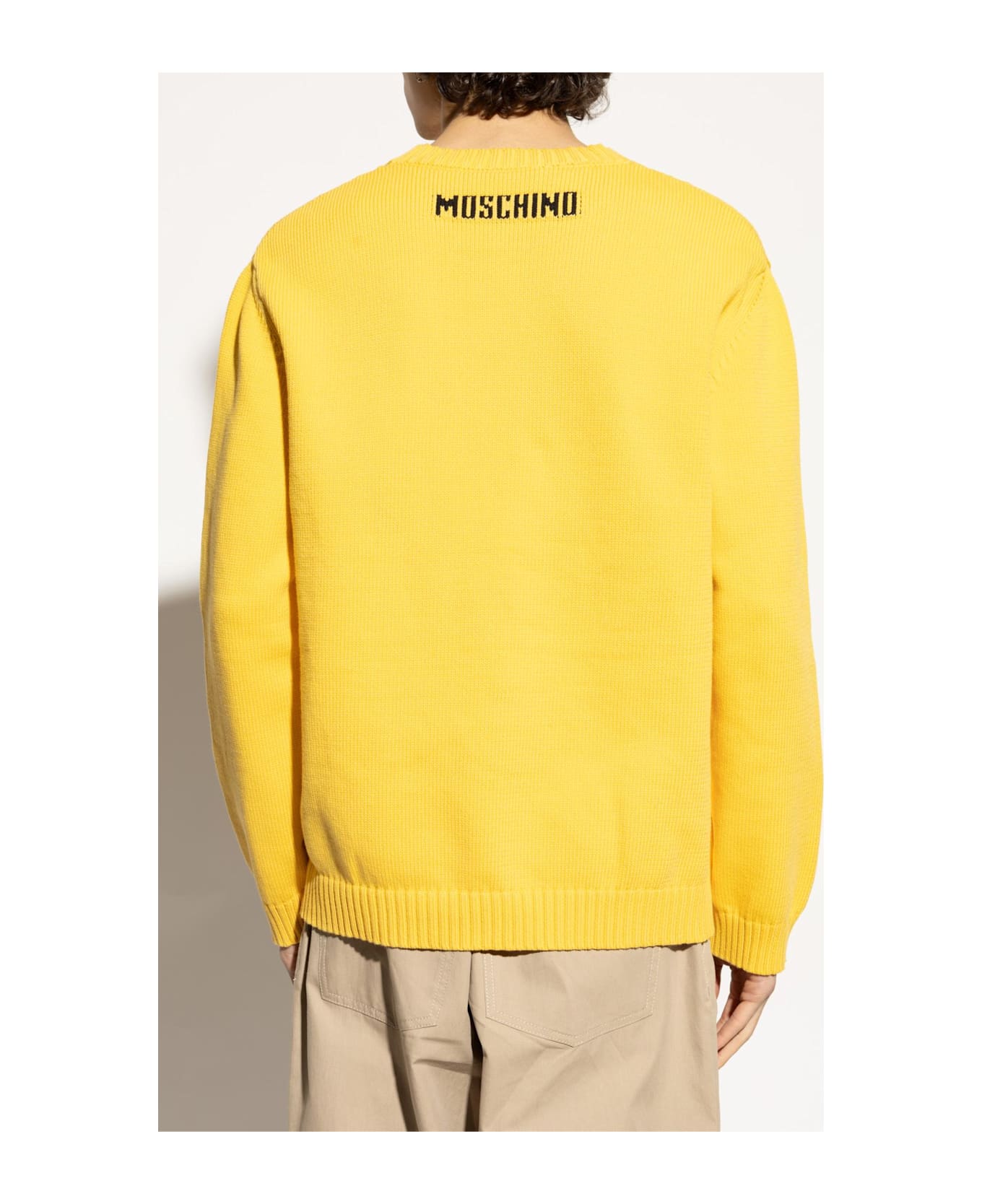 Moschino Patterned Sweater - Yellow
