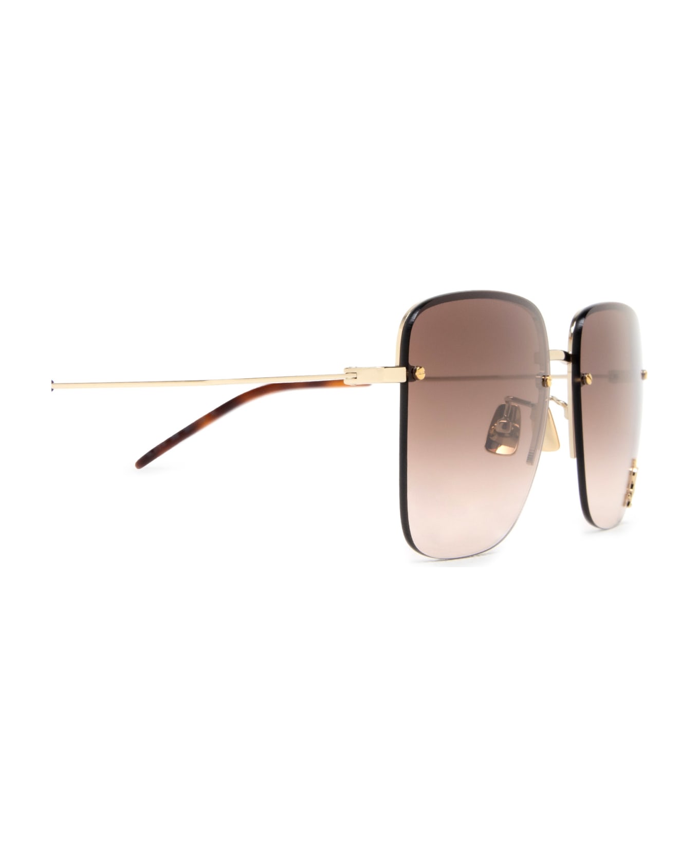 Saint Laurent Eyewear Sl 312 M Gold Sunglasses - Gold
