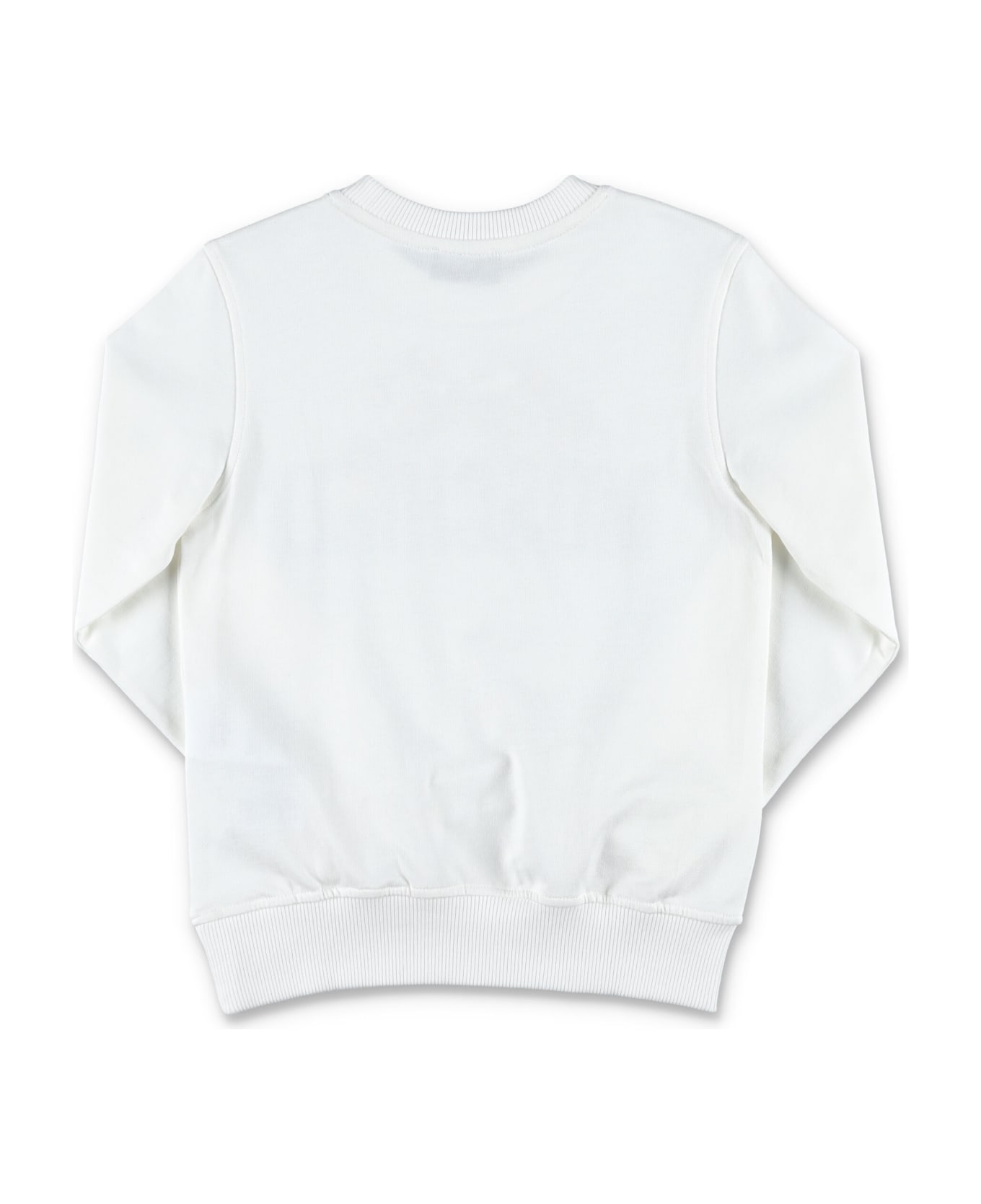 Moschino Fleece Logo Bear - WHITE ニットウェア＆スウェットシャツ