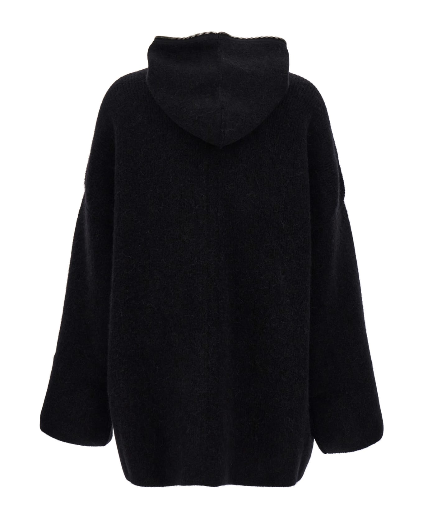 Rick Owens 'gimp' Hooded Cardigan