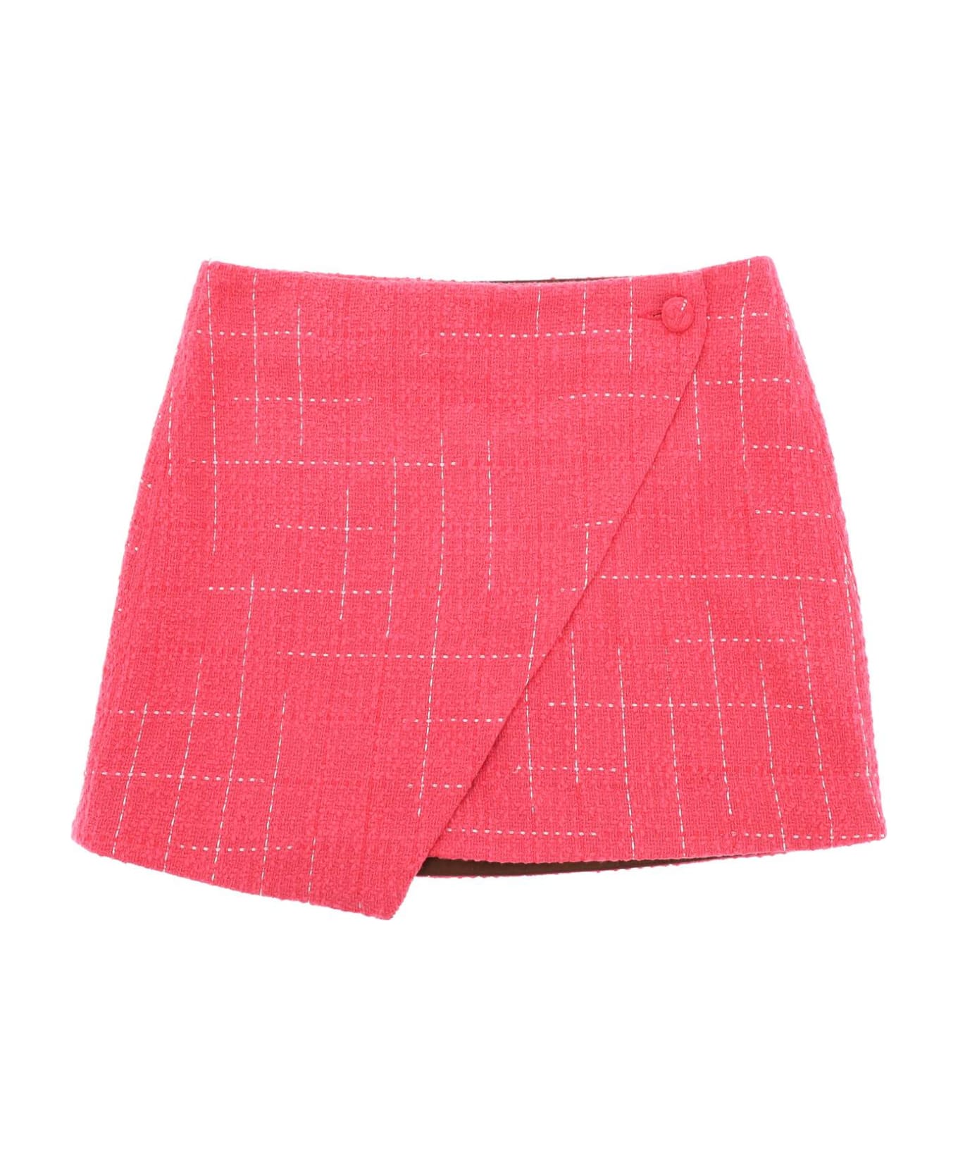 Saks Potts 'clara' Boucle Mini Skirt - ROSE BLOOM (Fuchsia)