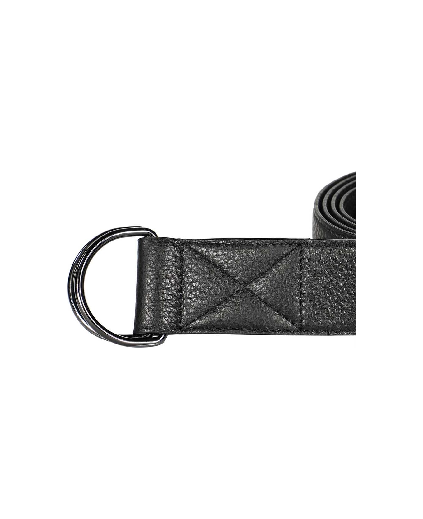 Max Mara Norma Leather Belt - black