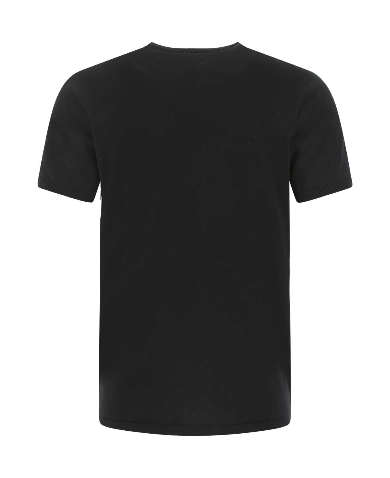 Aspesi Black Cotton T-shirt - 01241 シャツ