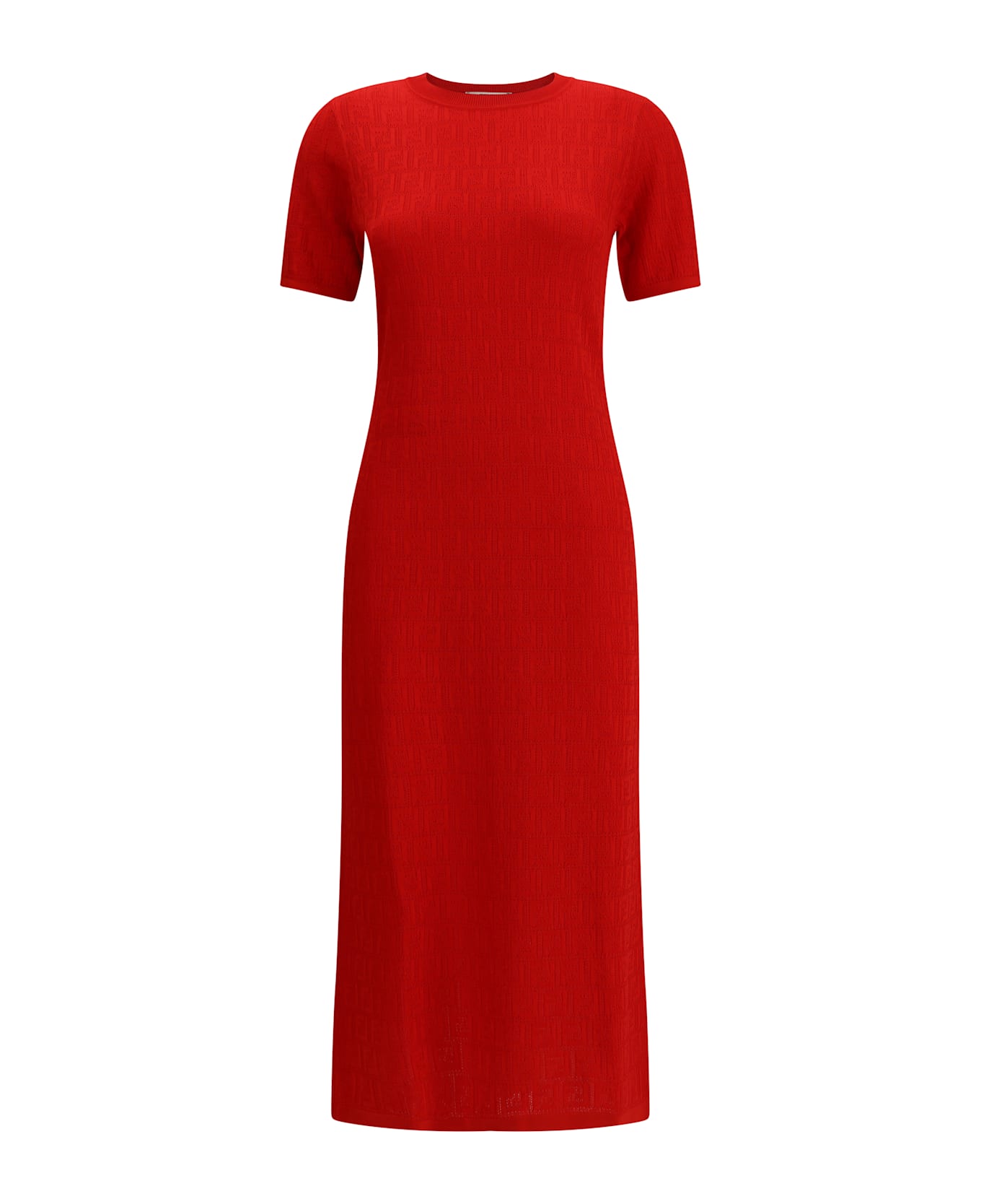 Fendi Knitted Midi Dress