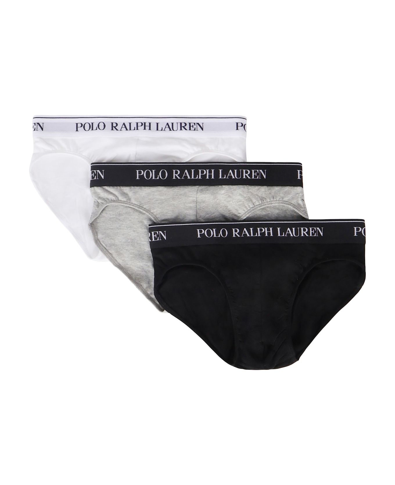 Polo Ralph Lauren Set 3pack Underwear - Pk White/polo Blk/andover Htr