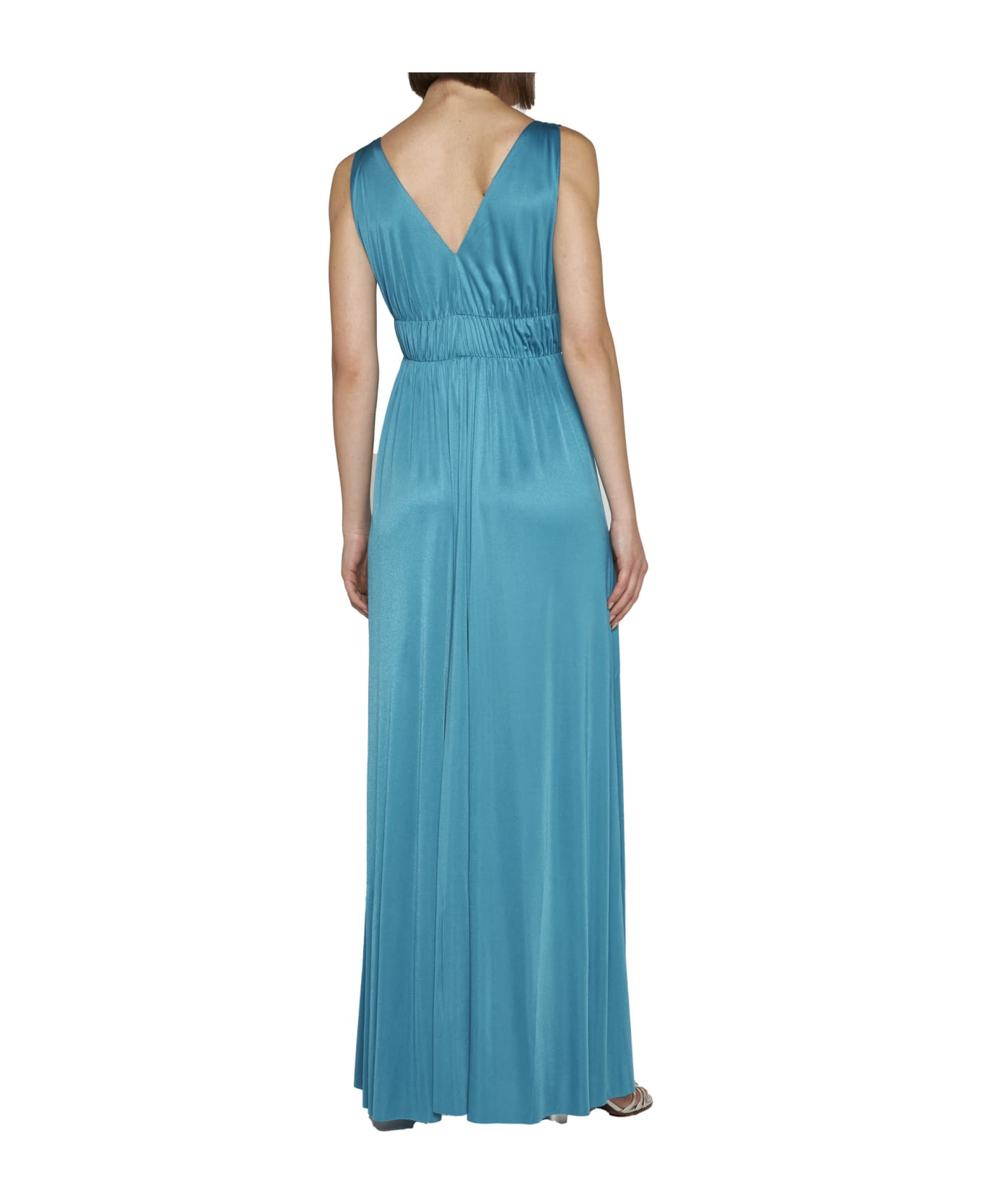 Parosh Dress - BLUE ワンピース＆ドレス