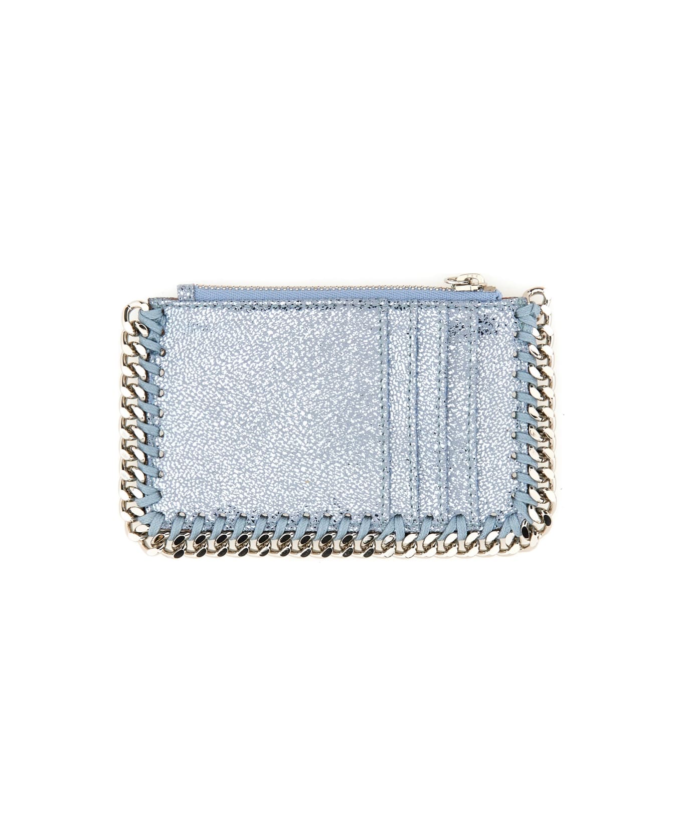 Stella McCartney Card Holder "falabella" - AZURE