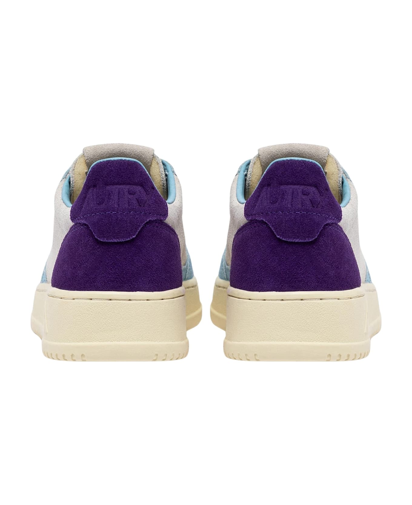 Autry Medalist Low Tric Suede - Prt/mauve