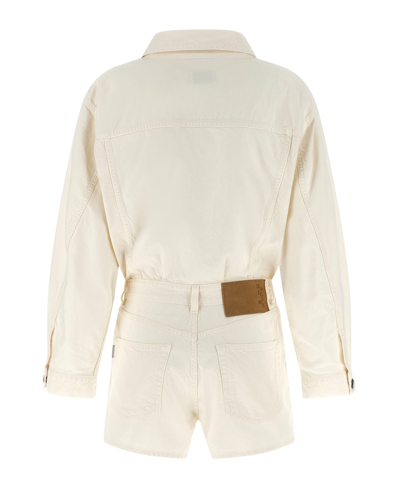 Haikure 'elle Authentic Lax' Jumpsuit - White