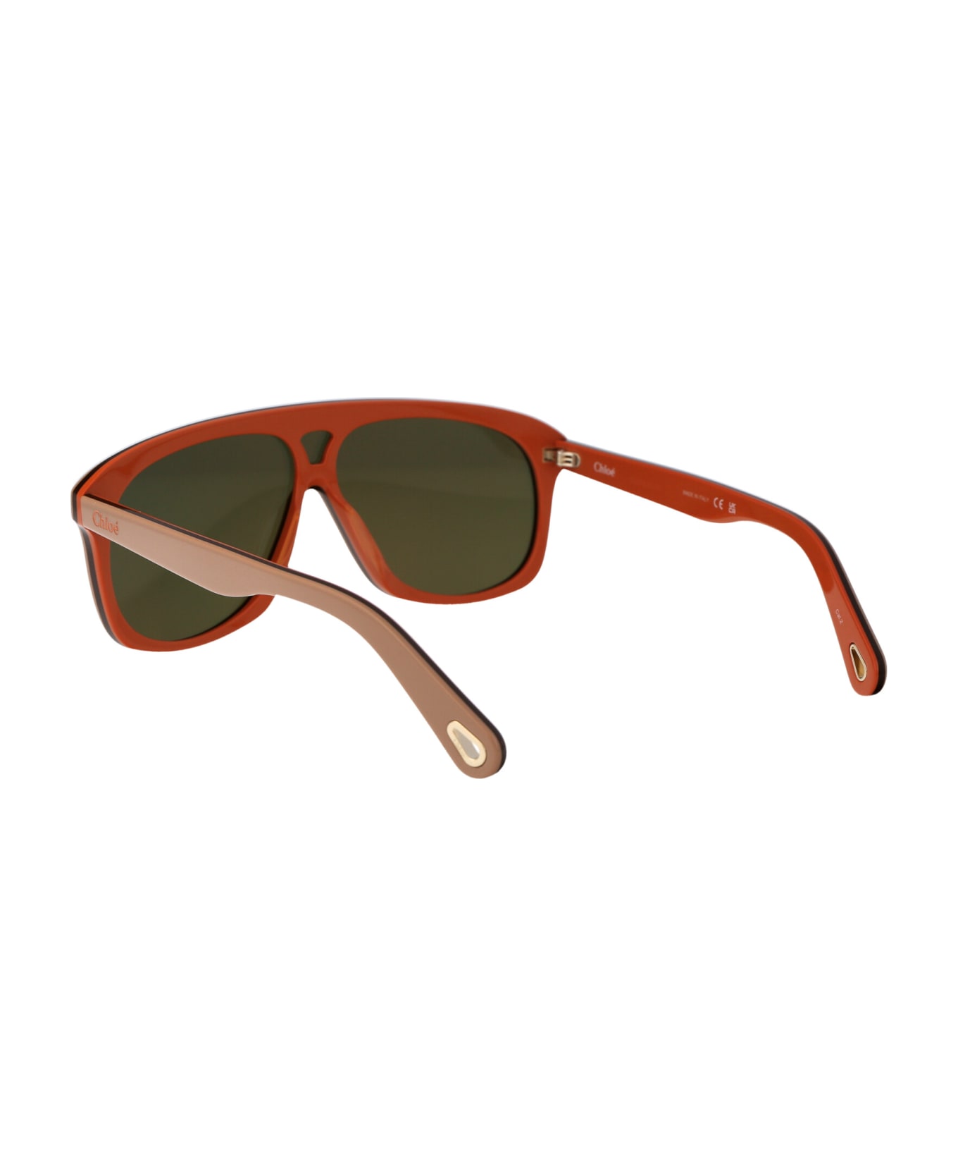 Chloé Eyewear Ch0212s Sunglasses - 003 BEIGE BEIGE PINK
