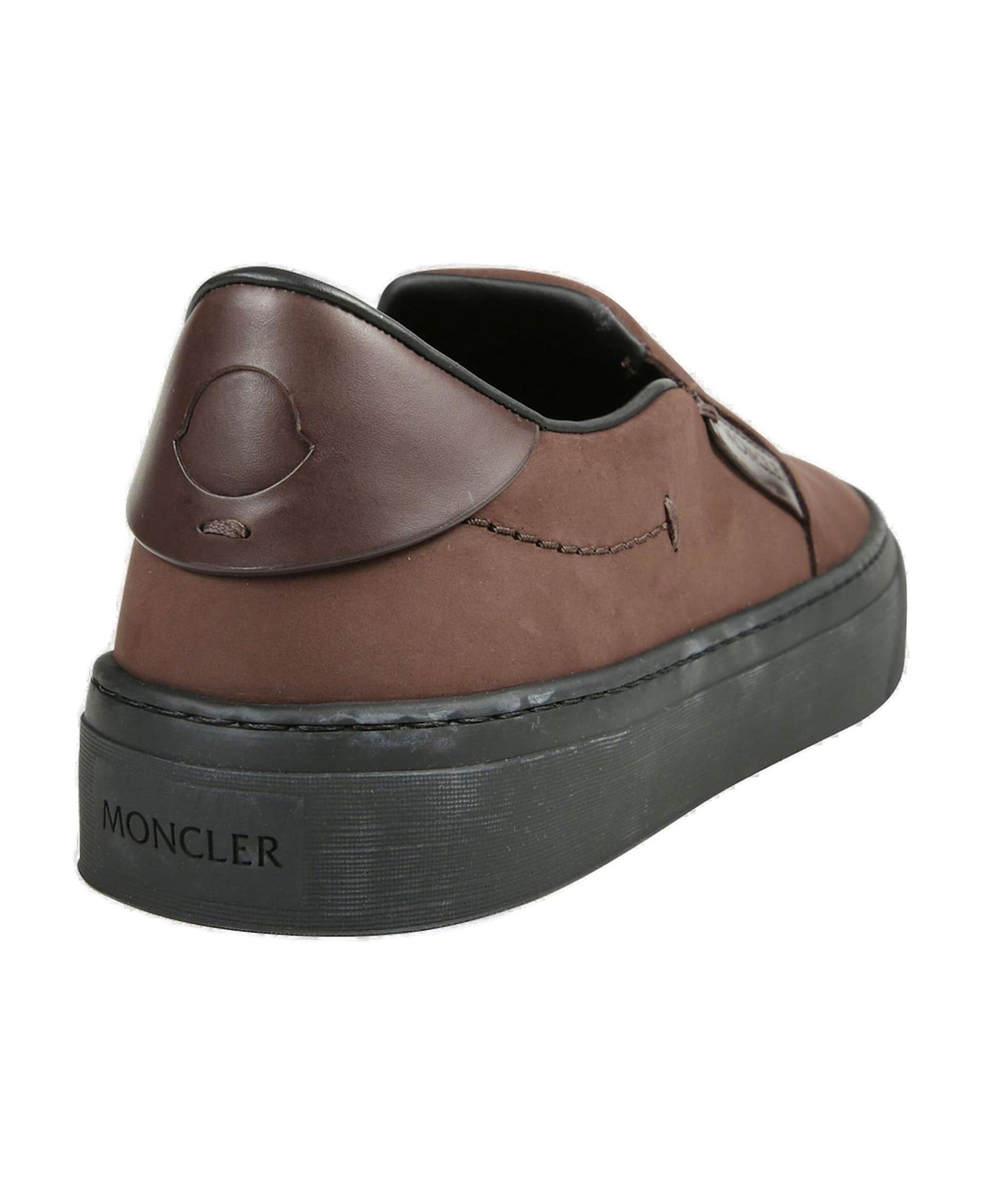 Moncler Monclub Slip-on Sneakers - tan