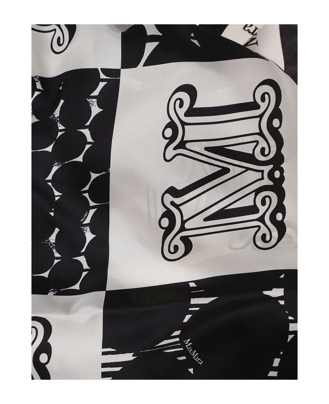 Max Mara Logo Printed Shawl スカーフ＆ストール