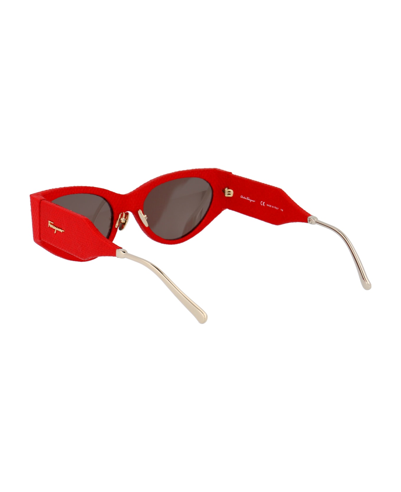 Salvatore Ferragamo Eyewear Sf950sl matte Sunglasses - 647 RED KARUNG