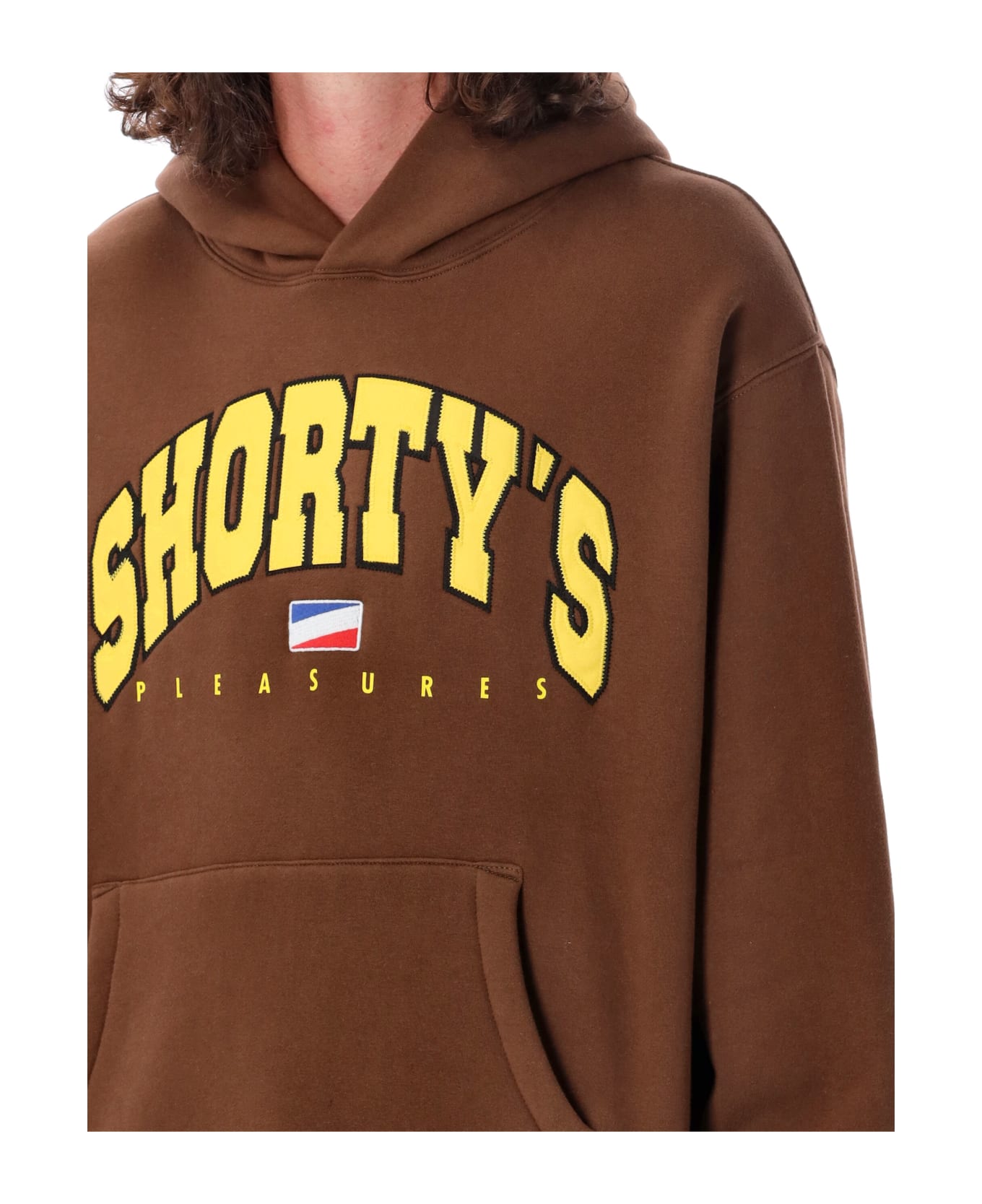 Pleasures Shorty's Hoodie - BROWN