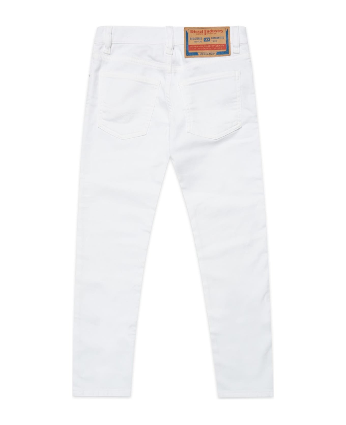Diesel Straight Jeans - White
