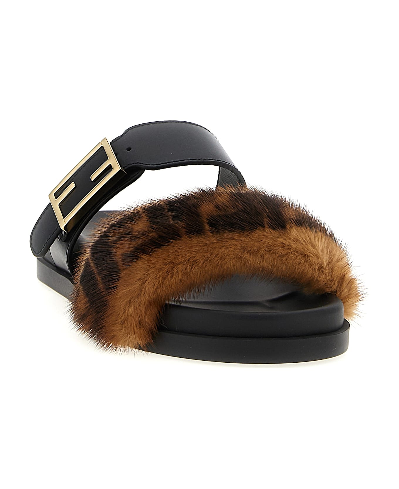 Fendi 'fendi Feel' Slides - Multicolor