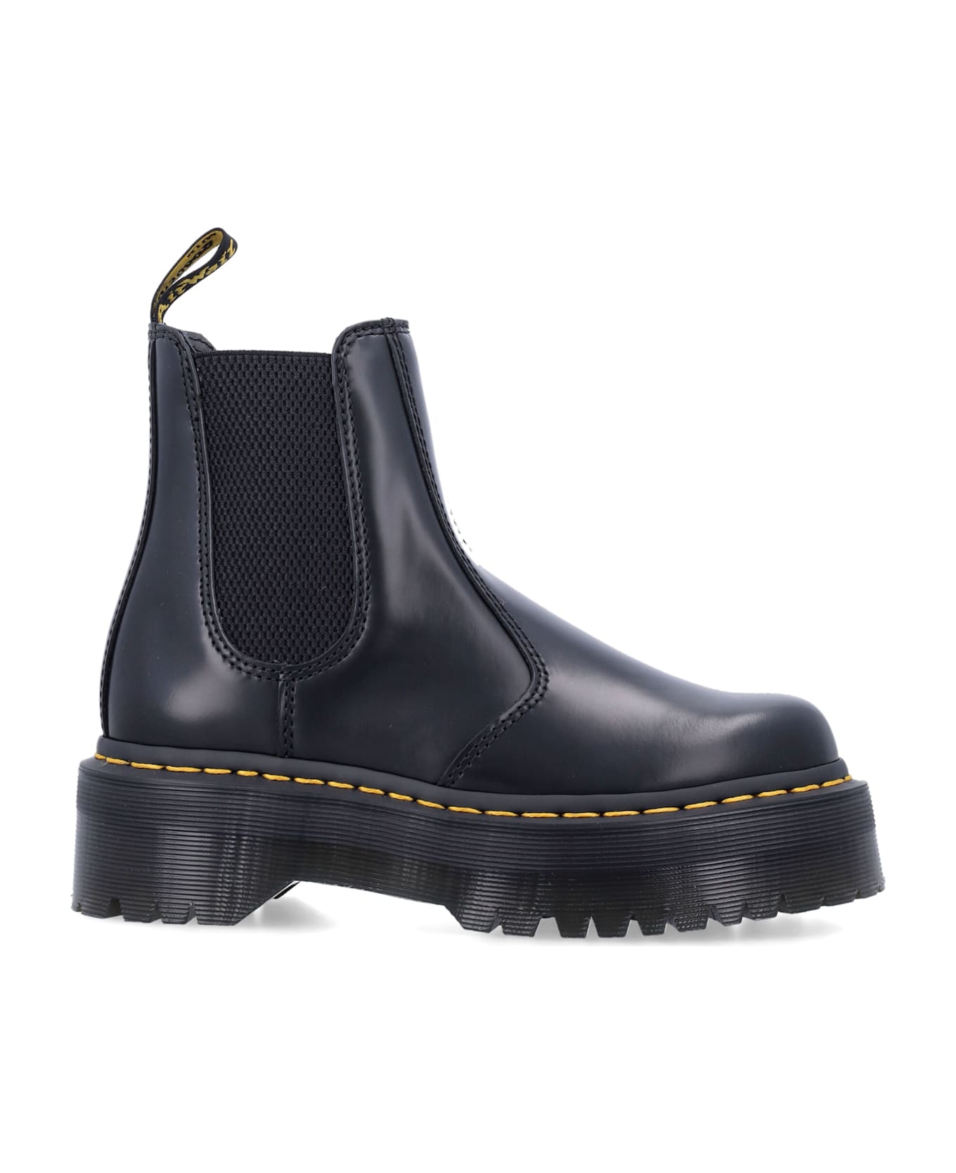 Dr. Martens 2976 Beatle Quad Boots - BLACK