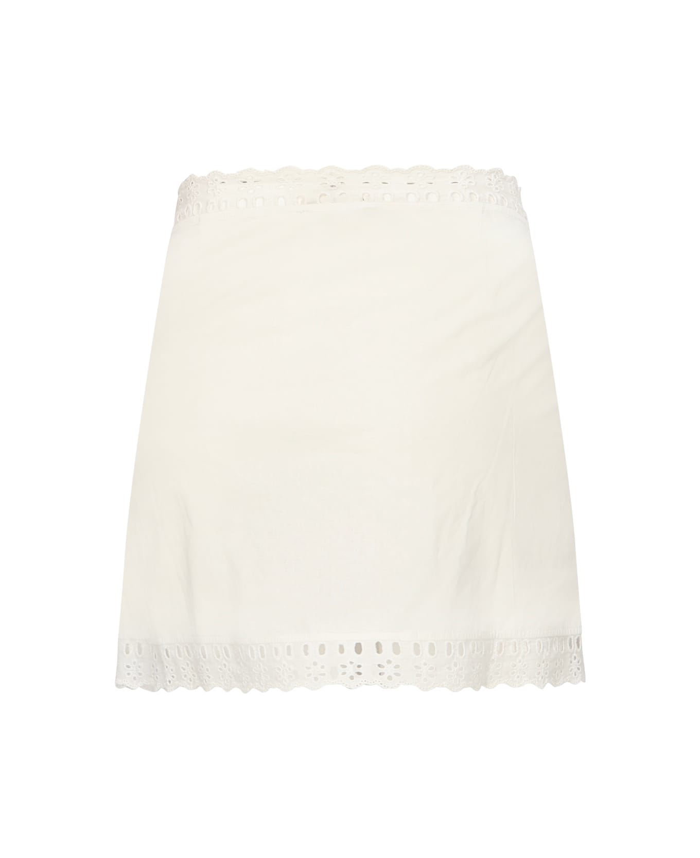 For Love 
Lemons Miniskirt Mi Amore - White