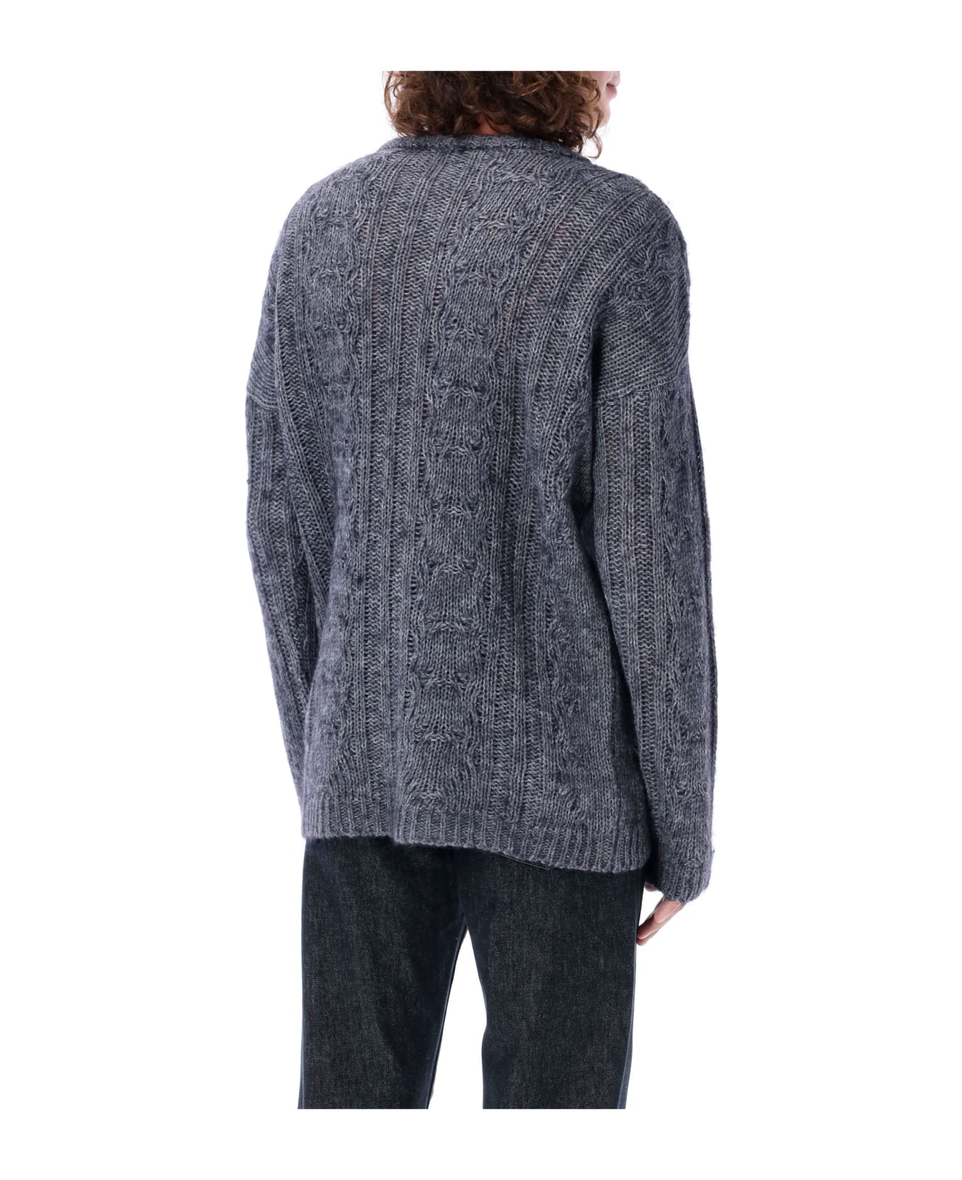 Our Legacy Pop Over Sweater - STORMY BLUE