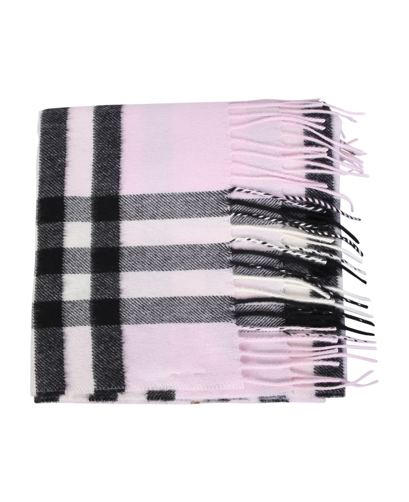 Burberry Giant Check Scarf - Pink スカーフ＆ストール