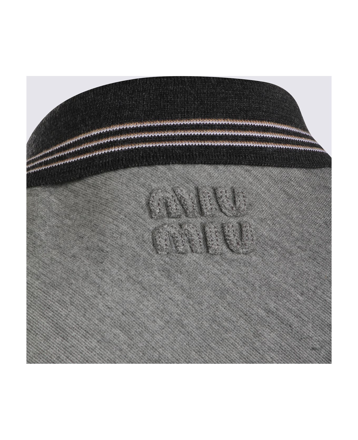 Miu Miu Grey And Camel Dress - GRIGIO+CAMMELLO