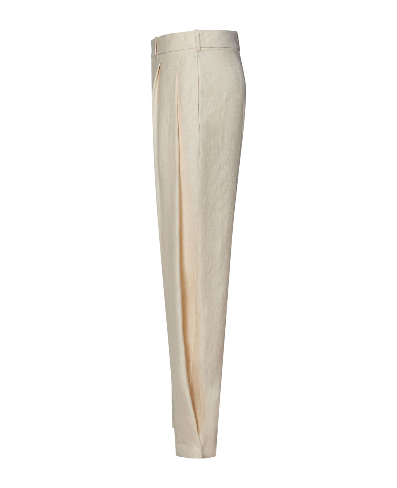 Ralph Lauren Avrill Pleated Pants - White