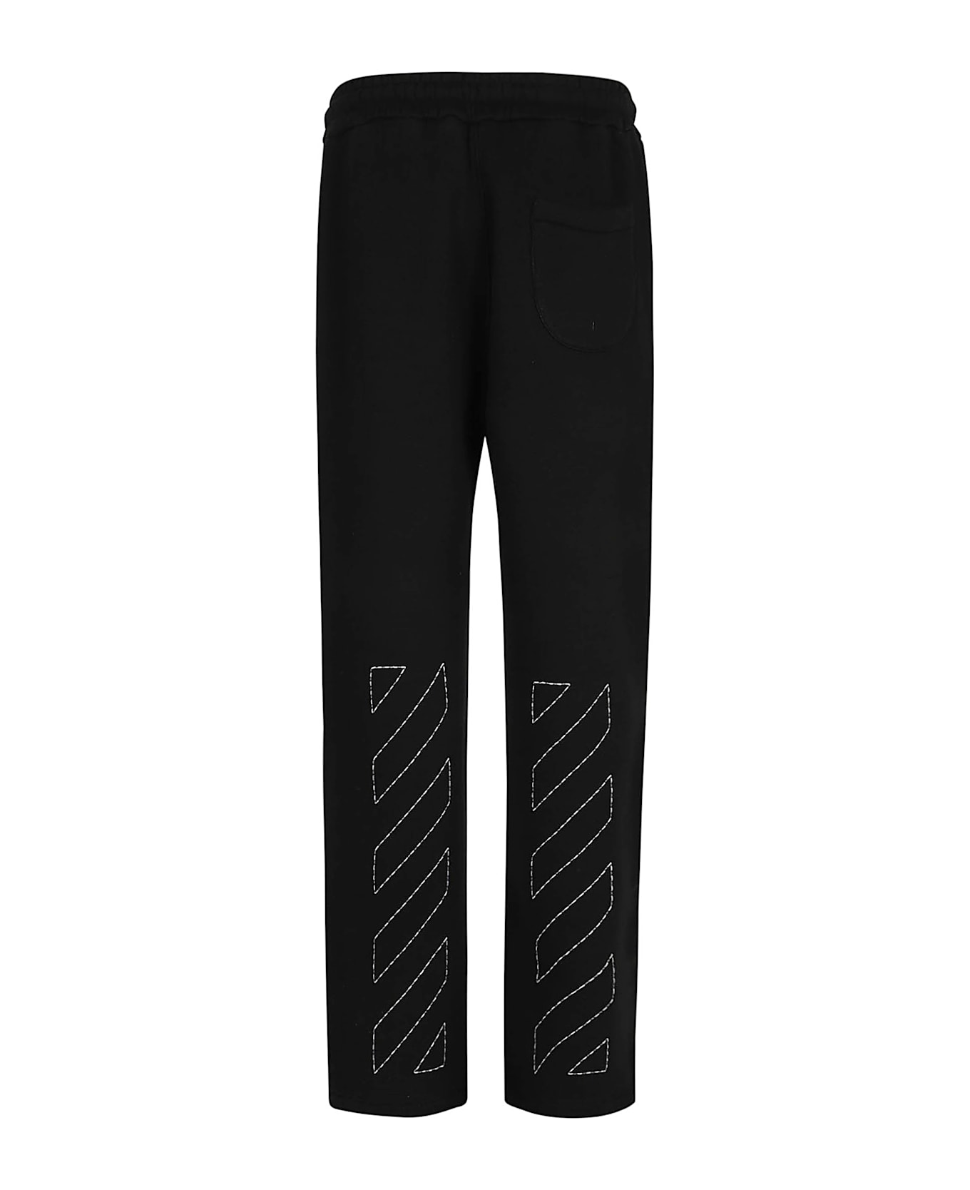 Off-White Stitch Arr Sweatpants - Black White