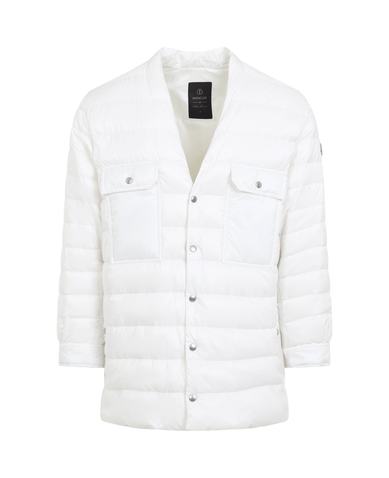 Moncler + Rick Owens Mu02d2f01outershirt - Milk
